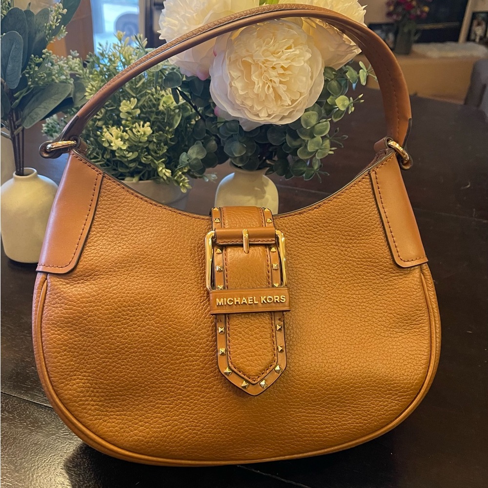 Michael Kors Tan Hobo Bag